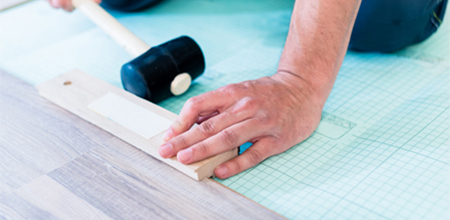 フローリング材で雰囲気はかわります。