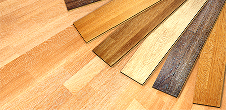 フローリング材には様々な種類があります。
